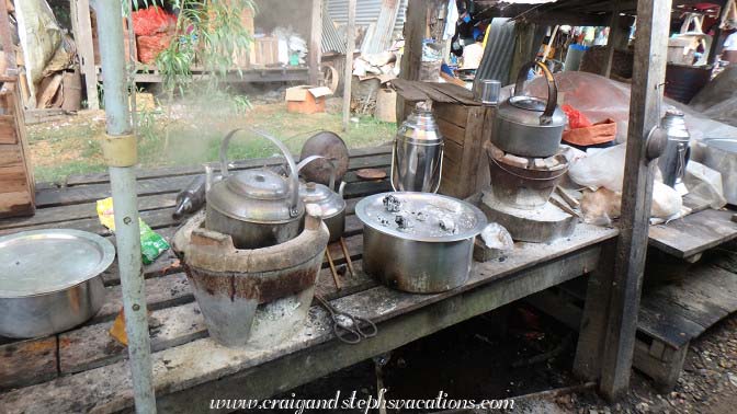 Tea at the market