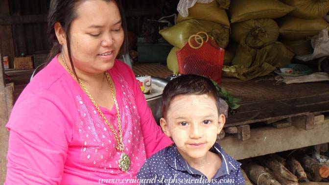 Villagers at the market