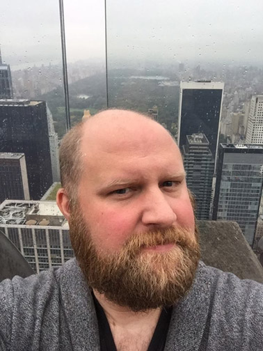 Jared's Top of the Rock selfie