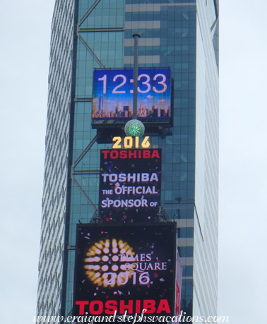 New Year's Eve ball, Times Square