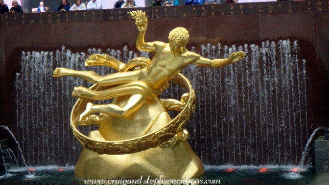 Prometheus Statue, Rockefeller Center