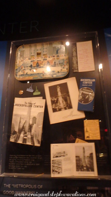 Vintage Rockefeller Center memorabilia, Top of the Rock