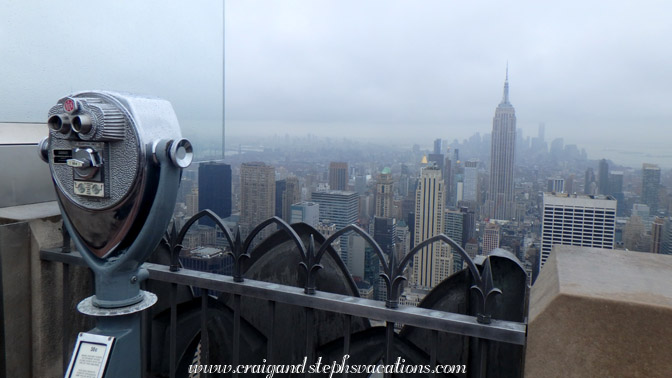 Empire State Building from the Top of the Rock