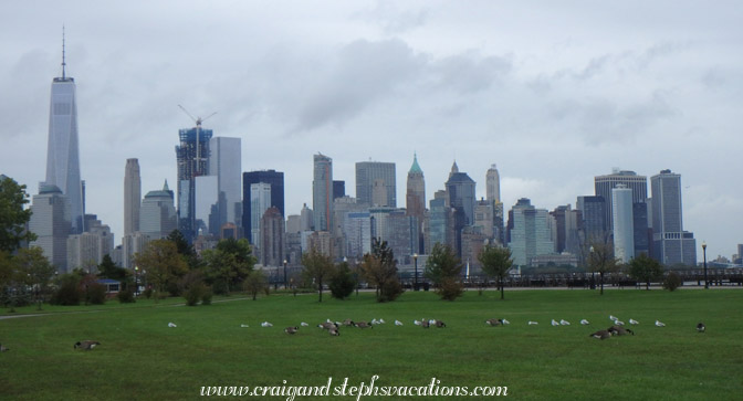 Manhattan from Liberty Park