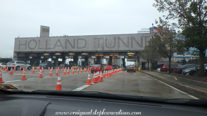 Holland Tunnel inbound