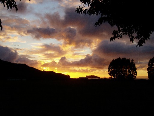 Sunrise over Abel Tasman