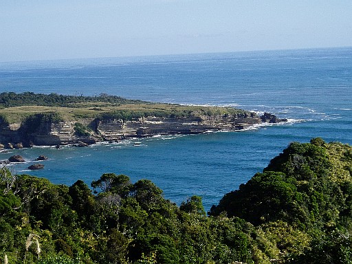 Approaching Punakaiki