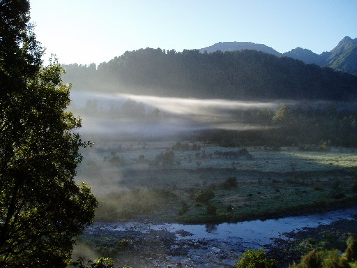 On the ride from Franz Josef to Fox Glacier