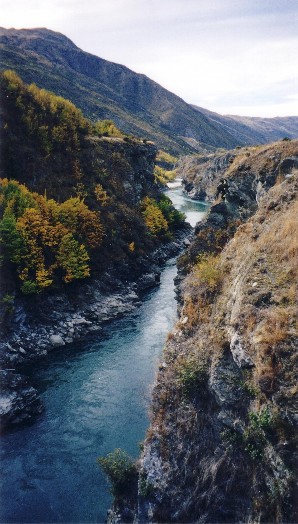 View from the Kawarau Bridge