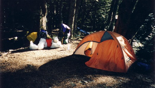 Our tent