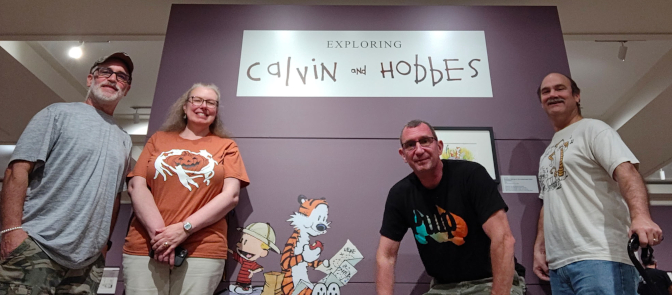 Dave, Steph, Tyson, and Craig at the Fenimore