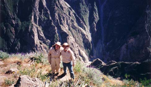 Hiking at Cruz del Condor