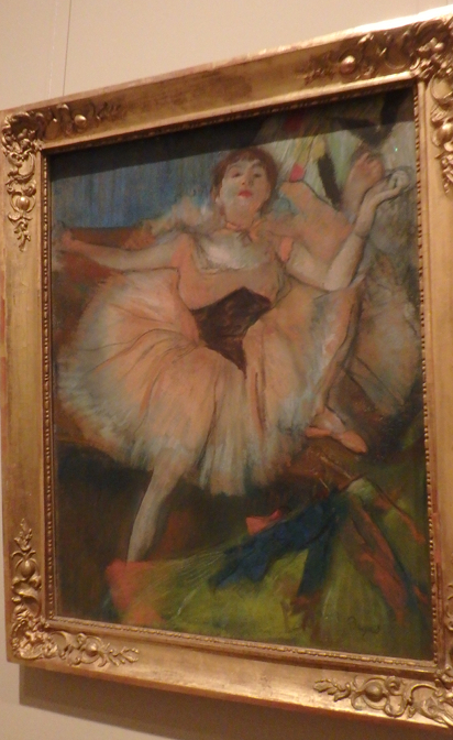 Degas: Seated Dancer