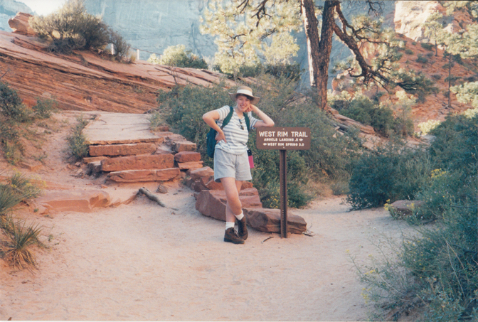 Hiking to Angel's Landing