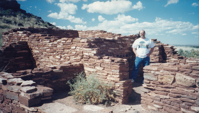 Craig at Wupatki National Monument