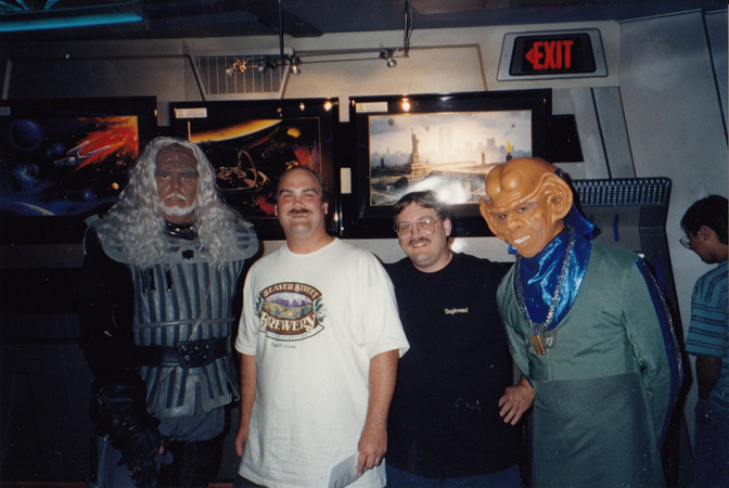 Drinking with Klingons and Feregi at Quark's