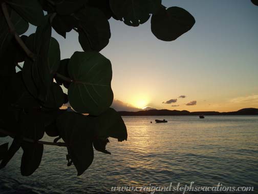 Sunset off Secret Harbour Beach