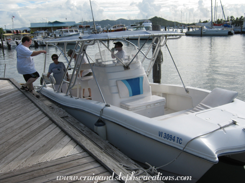 Loading up the boat