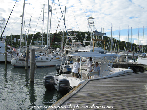 Loading up the boat