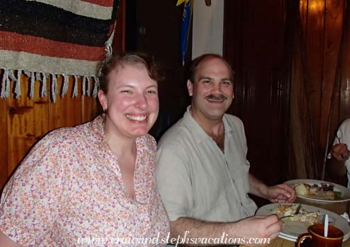 Steph and Craig at Molly Malone's