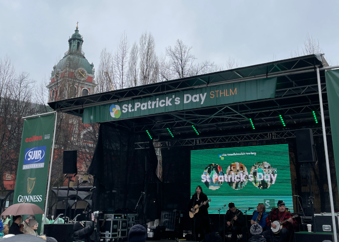 Swedish-Irish Society St. Patrick's Day celebration