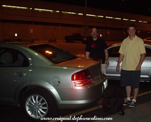 Craig and Kevin with our Nashville wheels