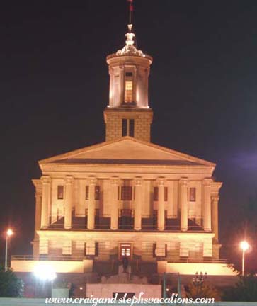 State capitol building, Nashville