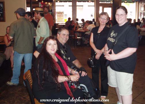 Helen, Matt, Ida, and Sarah - Alfred's on Beale