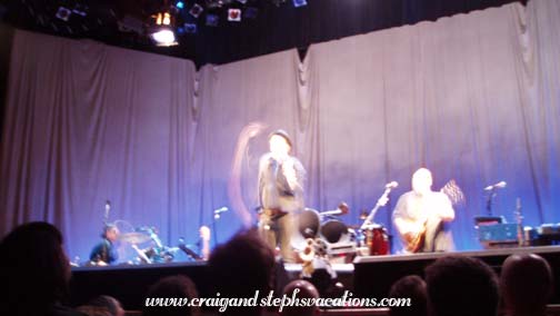 Casey Waits, Tom Waits, Duke Robillard at the Ryman