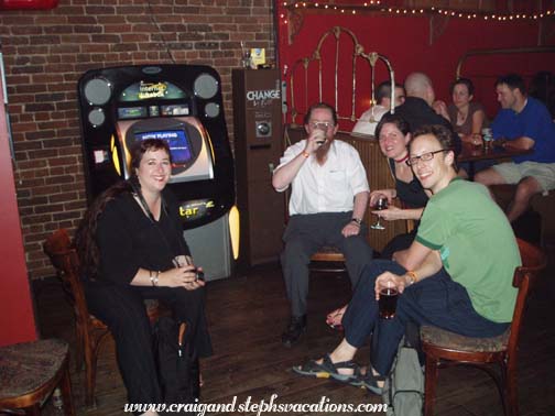 Helen, Jarlath, Dawn, Ben - Buffalo Billiards