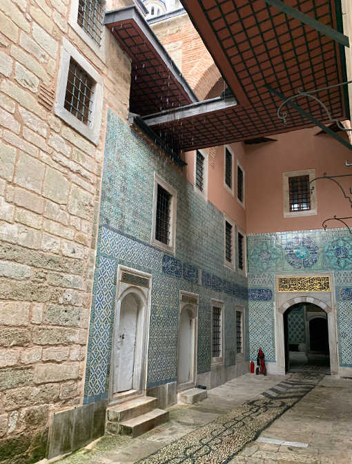 Courtyard of the Black Eunuchs, Topkapi Palace Harem