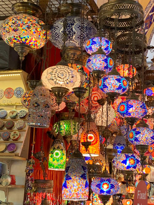 Glass lanterns, Grand Bazaar