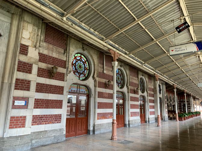 Platform #1, Sirkeci Station, eastern terminus of the Orient Express