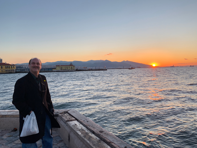 Sunset over the Aegean, Izmir