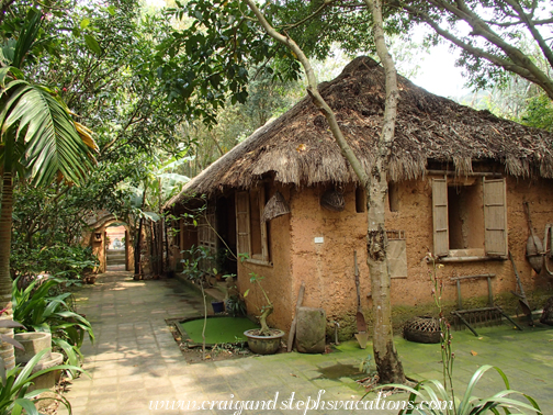 Replica of house where Thanh Chuong  was born in Bac Giang province