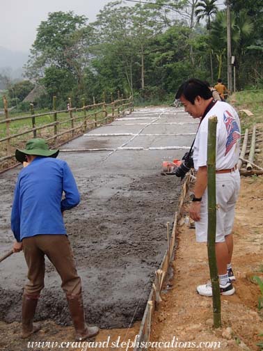 Road construction